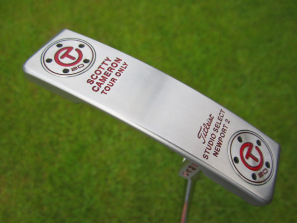 scotty cameron tour only sss newport 2 studio select circle t putter golf club