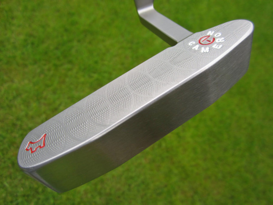 scotty cameron tour only sss tri sole newport 2 handstamped circle t 350g putter with scotty dog stamp golf club
