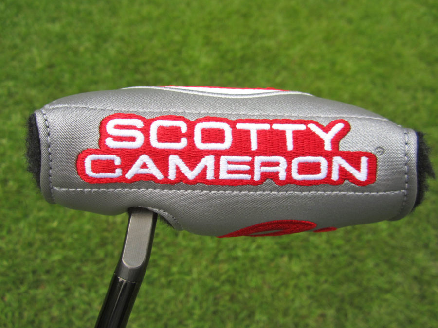 scotty cameron tour only 2023 silver usa industrial circle t mid round putter headcover