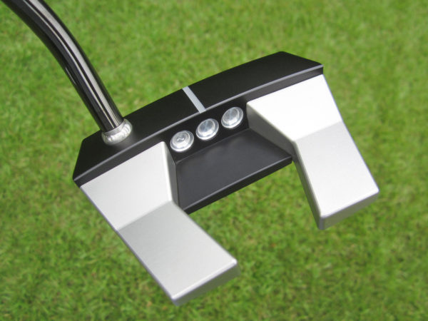 scotty cameron tour only black phantom x t5.5 circle t welded spud neck putter with black shaft and top line golf club