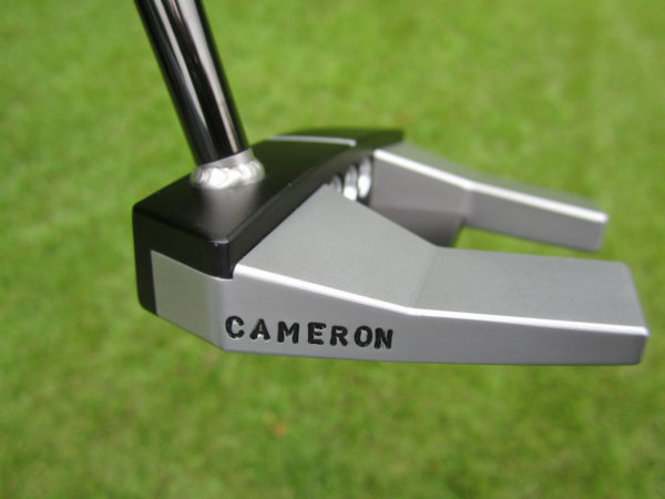 scotty cameron tour only black phantom x t5.5 circle t welded spud neck putter with black shaft and top line golf club