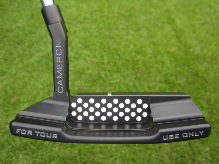 scotty cameron tour only black t22 newport 2 terylium circle t 360g putter with top line golf club