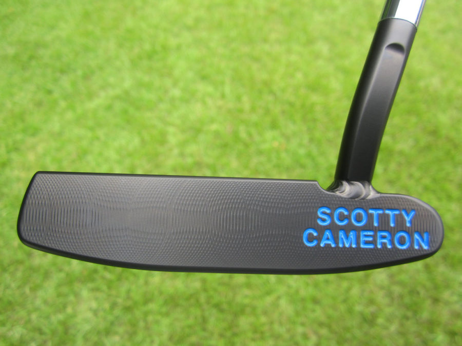 scotty cameron tour only black sss tour rat concept 1 circle t with welded 2.5 neck putter golf club