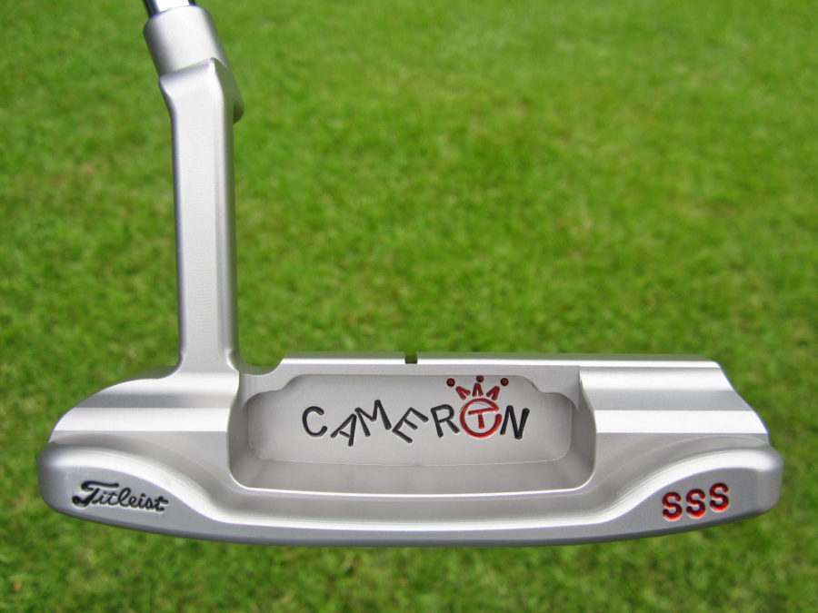scotty cameron tour only sss masterful 009m circle t 350g putter golf club with top line