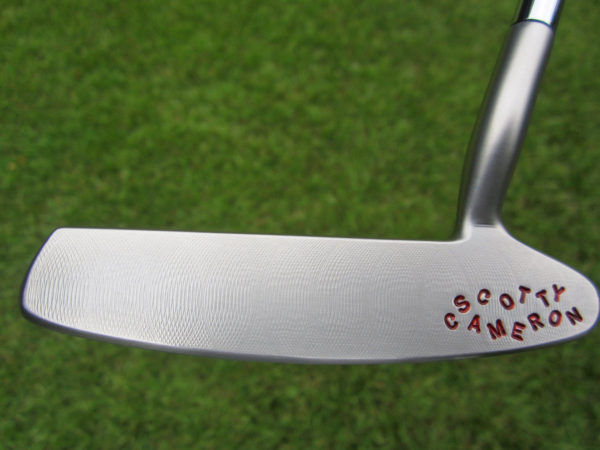 scotty cameron tour only sss newport 1.5 handstamped circle t script titleist putter golf club