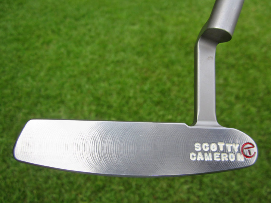 scotty cameron tour only sss newport handstamped circle t 330g putter with script titleist stamp golf club