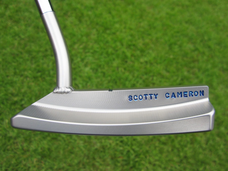 scotty cameron tour only sss handcrafted circle t welded 1.5 round neck putter golf club with top line