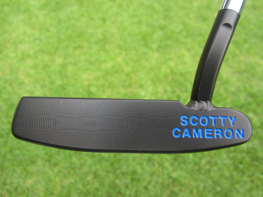 scotty cameron tour only black tour rat circle t putter with welded 2.5 neck golf club