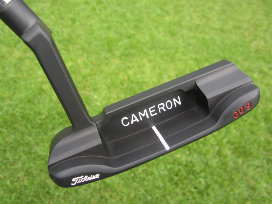 scotty cameron tour only carbon 3x black 009 prototype circle t putter golf club