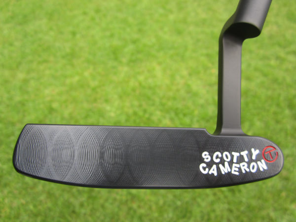 scotty cameron tour only carbon 3x black 009 prototype circle t putter golf club