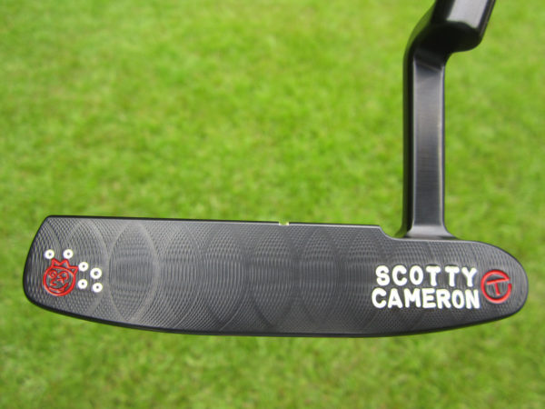 scotty cameron tour only carbon brushed black 009 circle t 350g putter with jackpot johnny jordan spieth style design