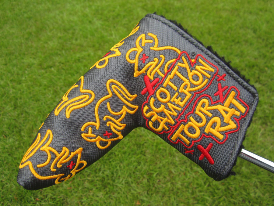 scotty cameron tour only masterful tour rat circle t blade putter headcover