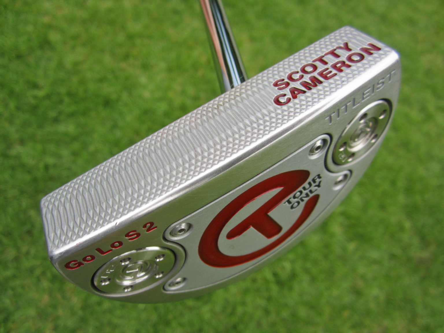 Scotty Cameron Circle T Tour Only Pistolero Plus Black-Black Texture Putter Grip