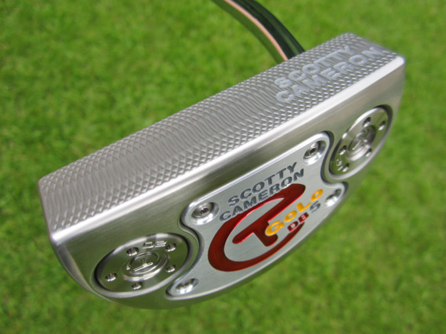 scotty cameron tour only sss golo db5 double bend circle t putter golf club