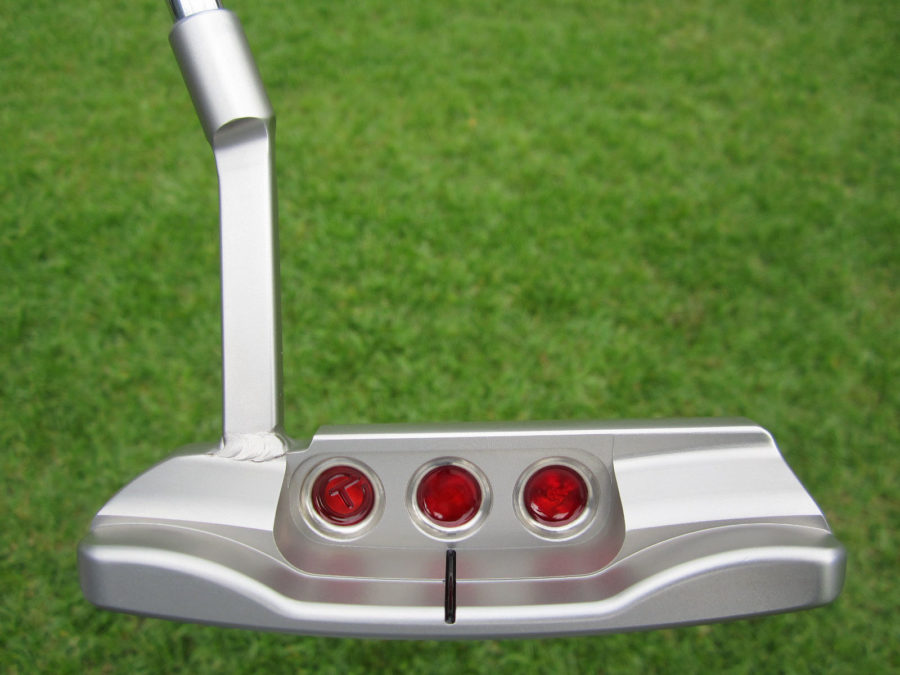 scotty cameron tour only deep milled newport select with welded mid slant neck 350g putter golf club