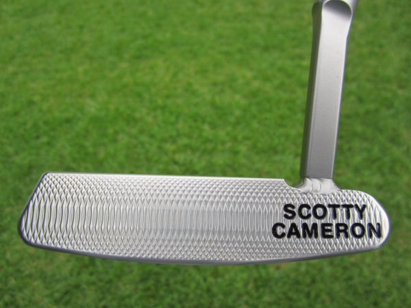 scotty cameron tour only deep milled newport select with welded mid slant neck 350g putter golf club