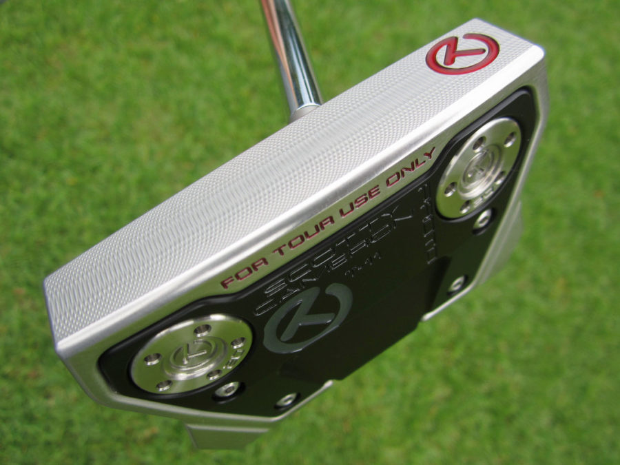 scotty cameron tour only sss phantom x t11 circle t putter with welded centershaft spud neck golf club
