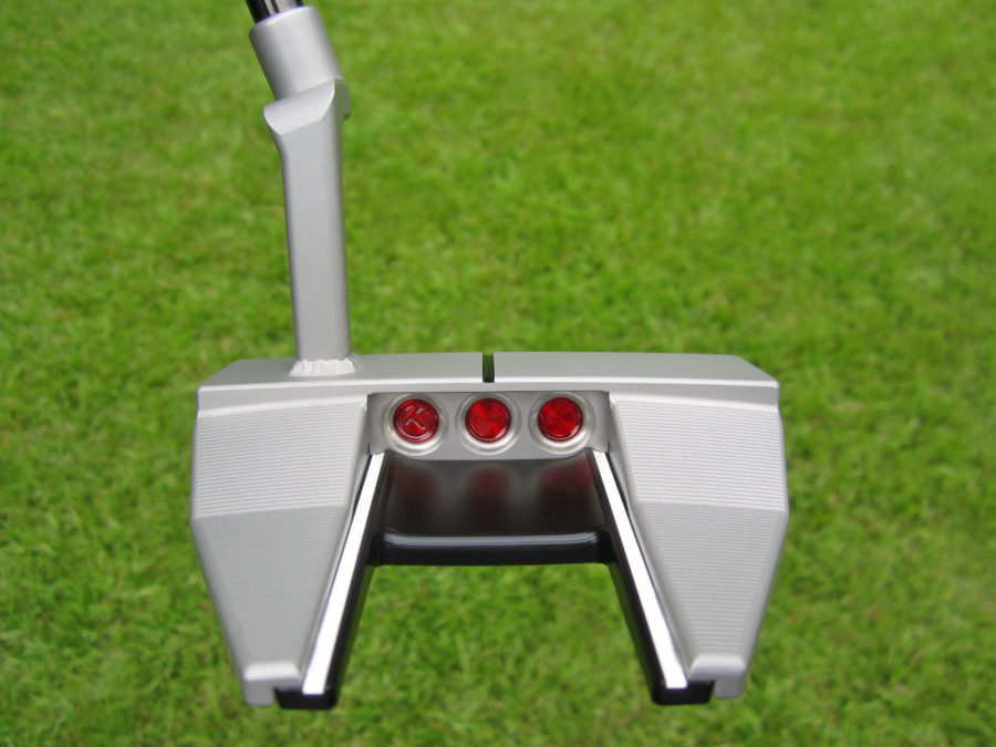 scotty cameron tour only sss deep milled phantom x t7.2 welded plumber neck and black shaft putter golf club