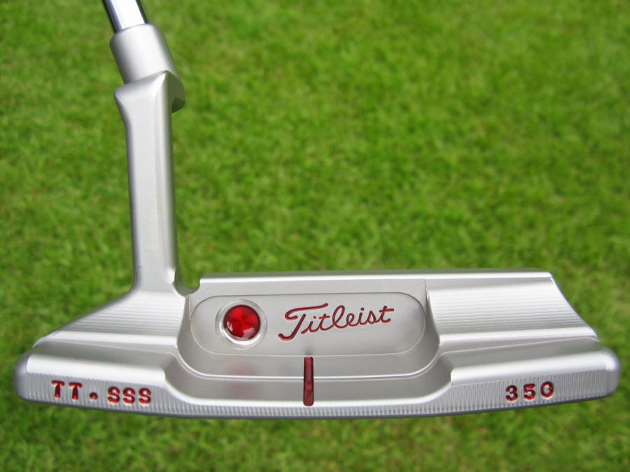scotty cameron tour only sss timeless tourtype circle t 350g putter stamped like tiger woods golf club