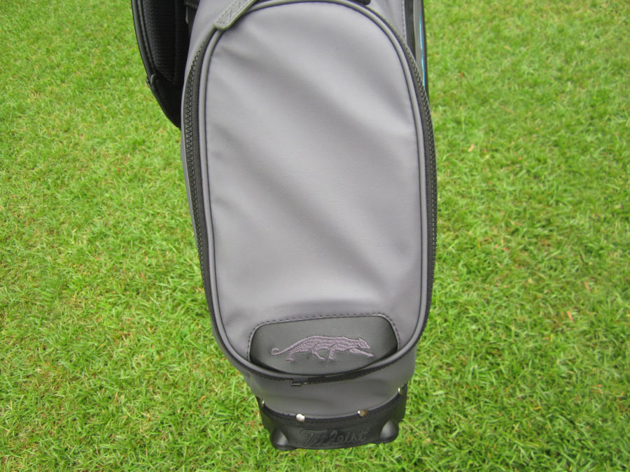 titleist limited release grove xxiii 23 links legend series grey leather carry stand golf bag