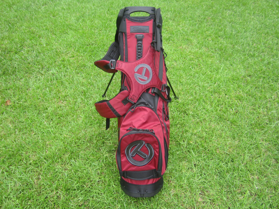 scotty cameron 2023 us open limited release garnet red pathfinder circle t carry stand golf club