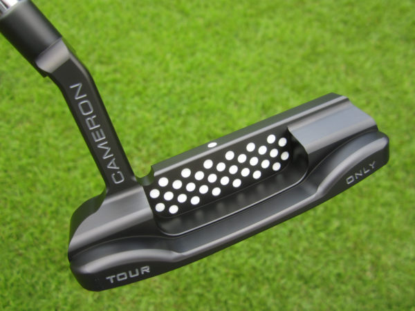 scotty cameron tour only black t22 newport terylium circle t 350g putter with sight dot golf club