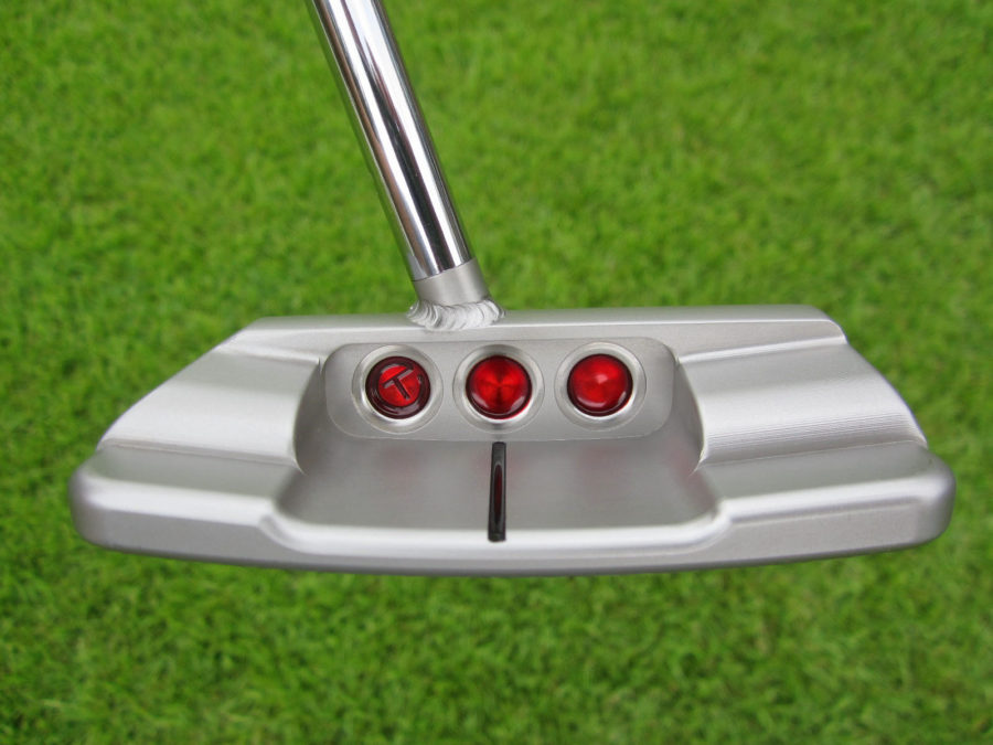 scotty cameron tour only squareback plus sb+ circle t prototype putter with welded centershaft neck golf club