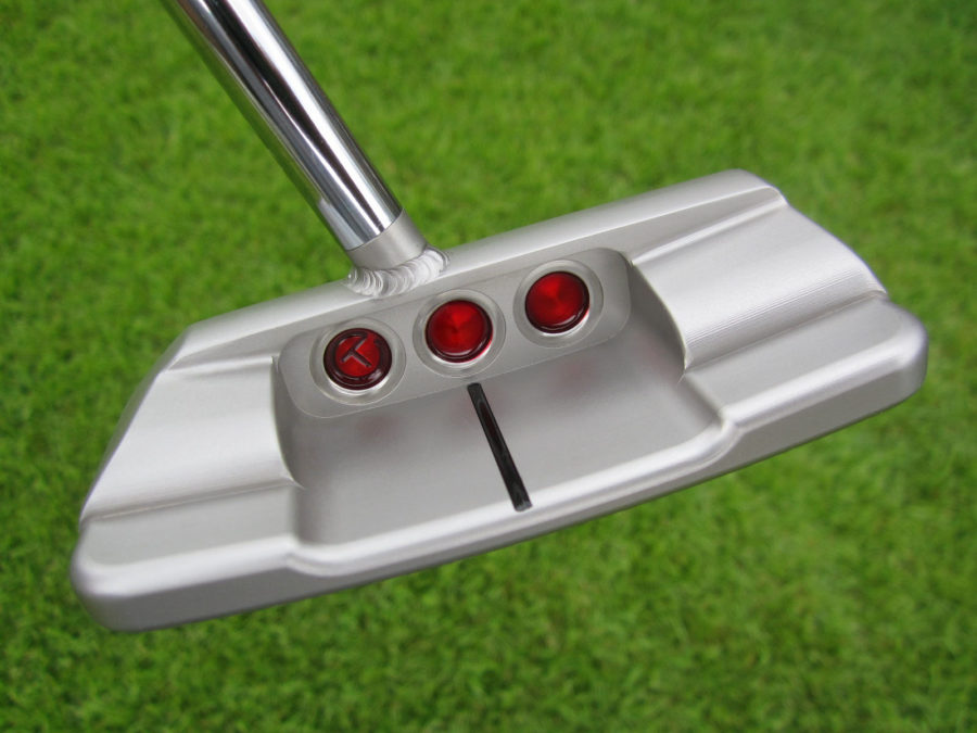 scotty cameron tour only squareback plus sb+ circle t prototype putter with welded centershaft neck golf club