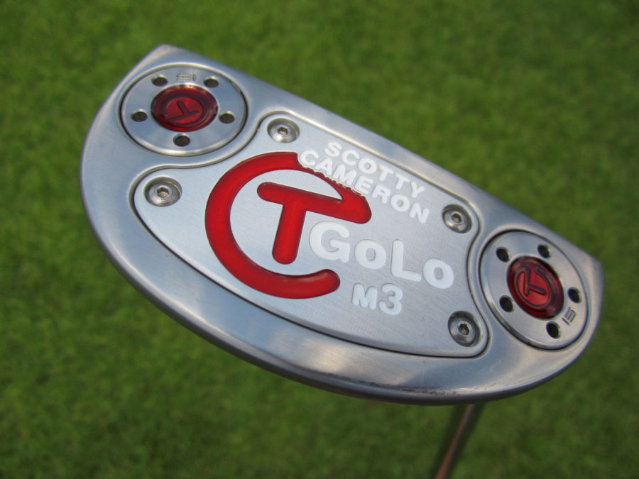 scotty cameron tour only sss deep milled golo m3 circle t 350g putter with top line golf club