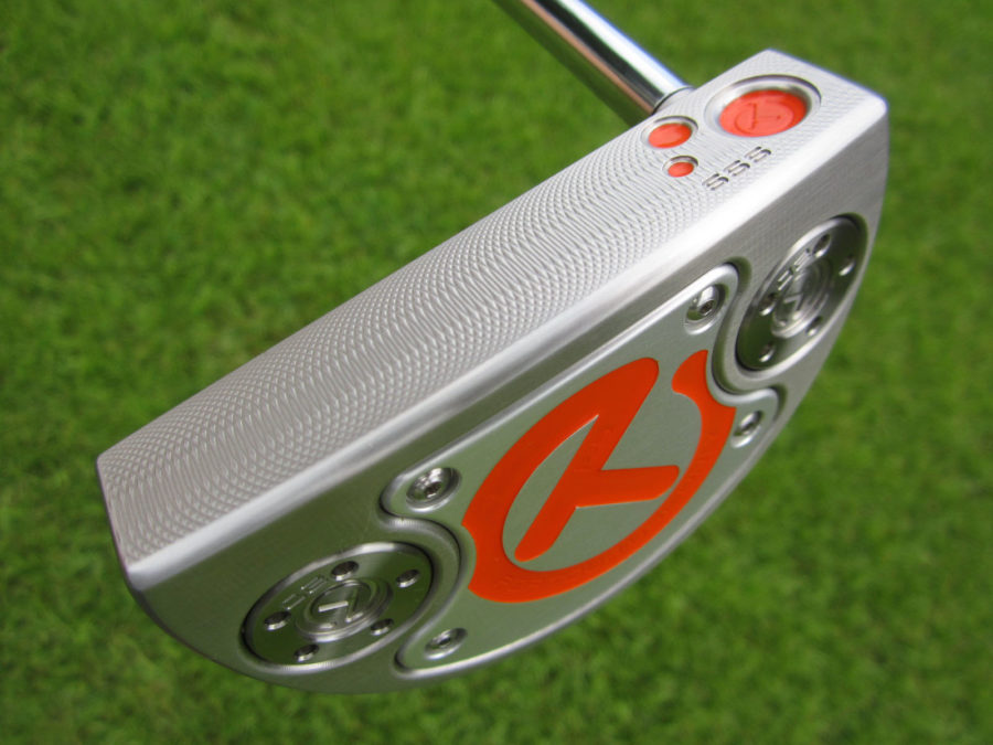 scotty cameron tour only sss flowback 5 tourtype special select circle t putter with vertical top line golf club
