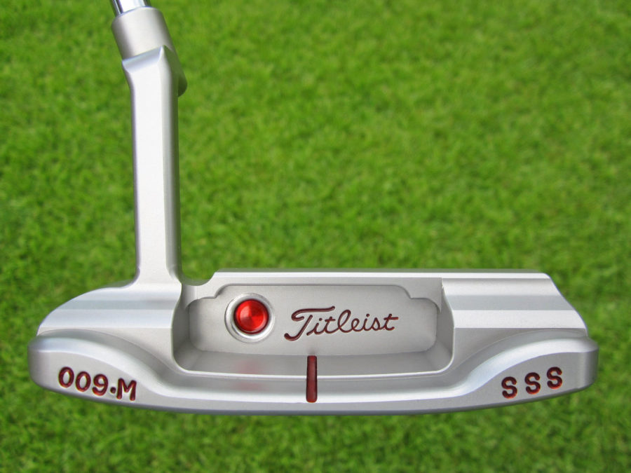 scotty cameron tour only sss masterful 009m circle t 350g putter with tiger woods style stamps golf club