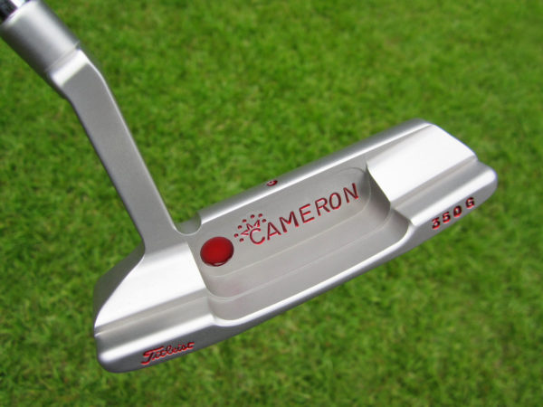 scotty cameron tour only sss tri sole newport 2 handstamped circle t 350g putter with cherry bombs golf club