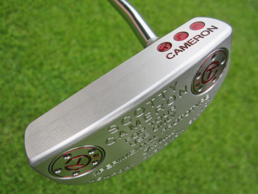 scotty cameron tour only sss newport fastback select xperimental prototype circle t putter golf club