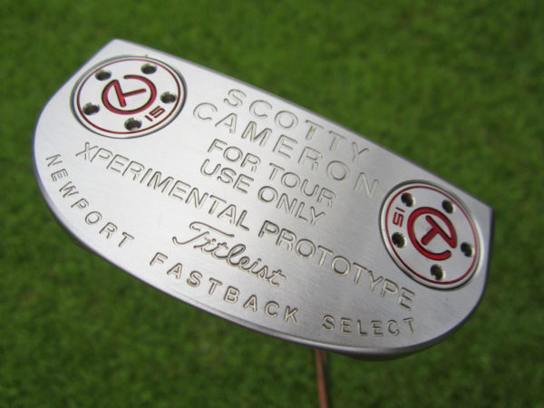 scotty cameron tour only sss newport fastback select xperimental prototype circle t putter golf club