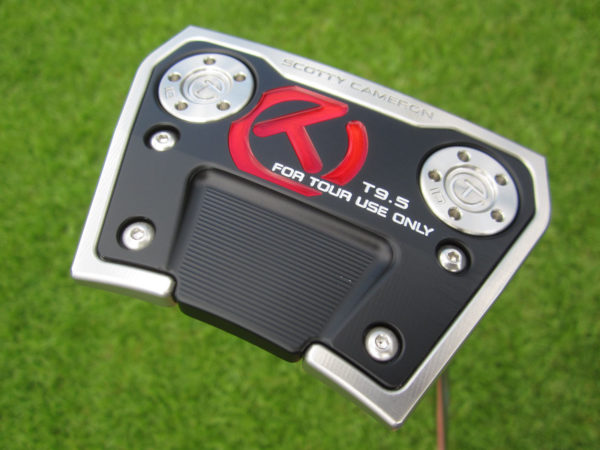 scotty cameron tour only sss phantom x t9.5 circle t putter with flojet neck golf club