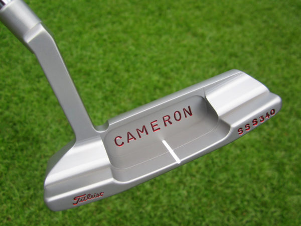 scotty cameron tour only sss tri-sole newport 2 handstamped circle t 340g putter golf club