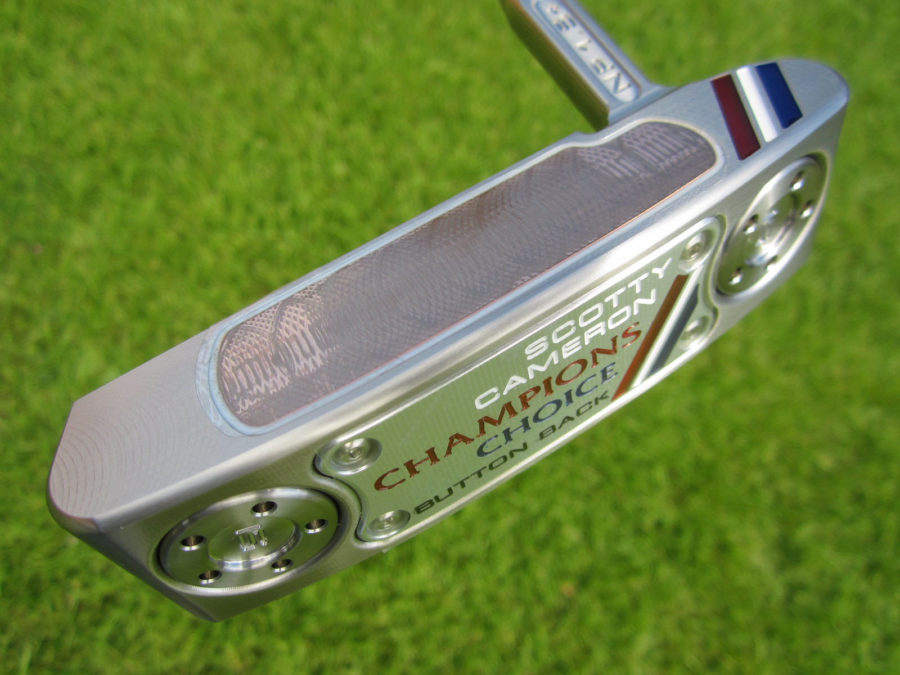 scotty cameron limited release 2023 champion choice newport 1.5 plus terylium buttonback putter golf club