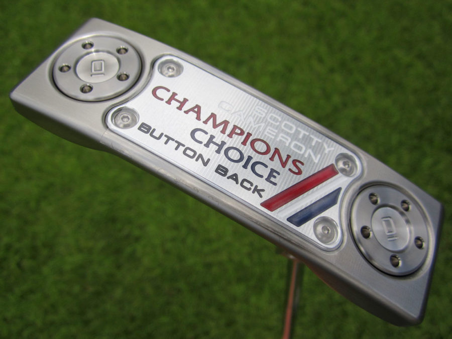 scotty cameron limited release 2023 champion choice newport plus terylium buttonback putter golf club