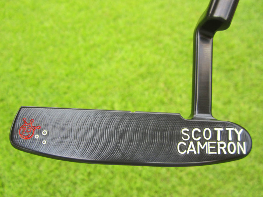 scotty cameron tour only brushed black carbon masterful 009.m circle t jordan spieth style jackpot johnny putter golf club