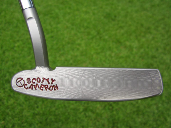 scotty cameron left hand lh sss masterful 009m circle t 350g putter with welded 2.5 neck golf club