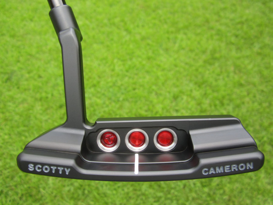 scotty cameron tour only sss black tour rat 2 concept 2 prototype circle t putter golf club with black shaft