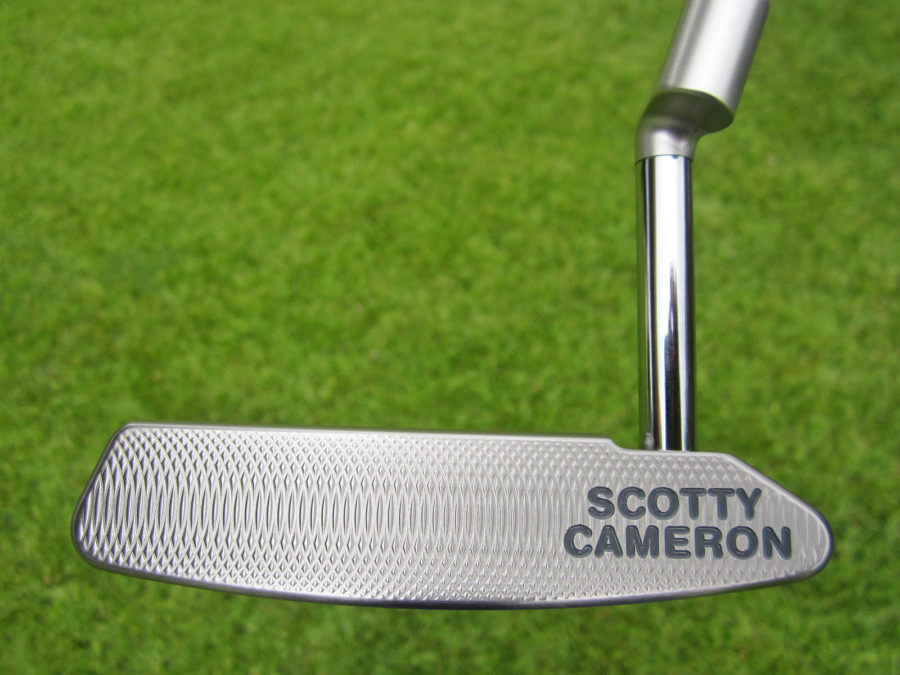 scotty cameron tour only sss deep milled newport 2 notchback select circle t with knucklehead neck putter golf club