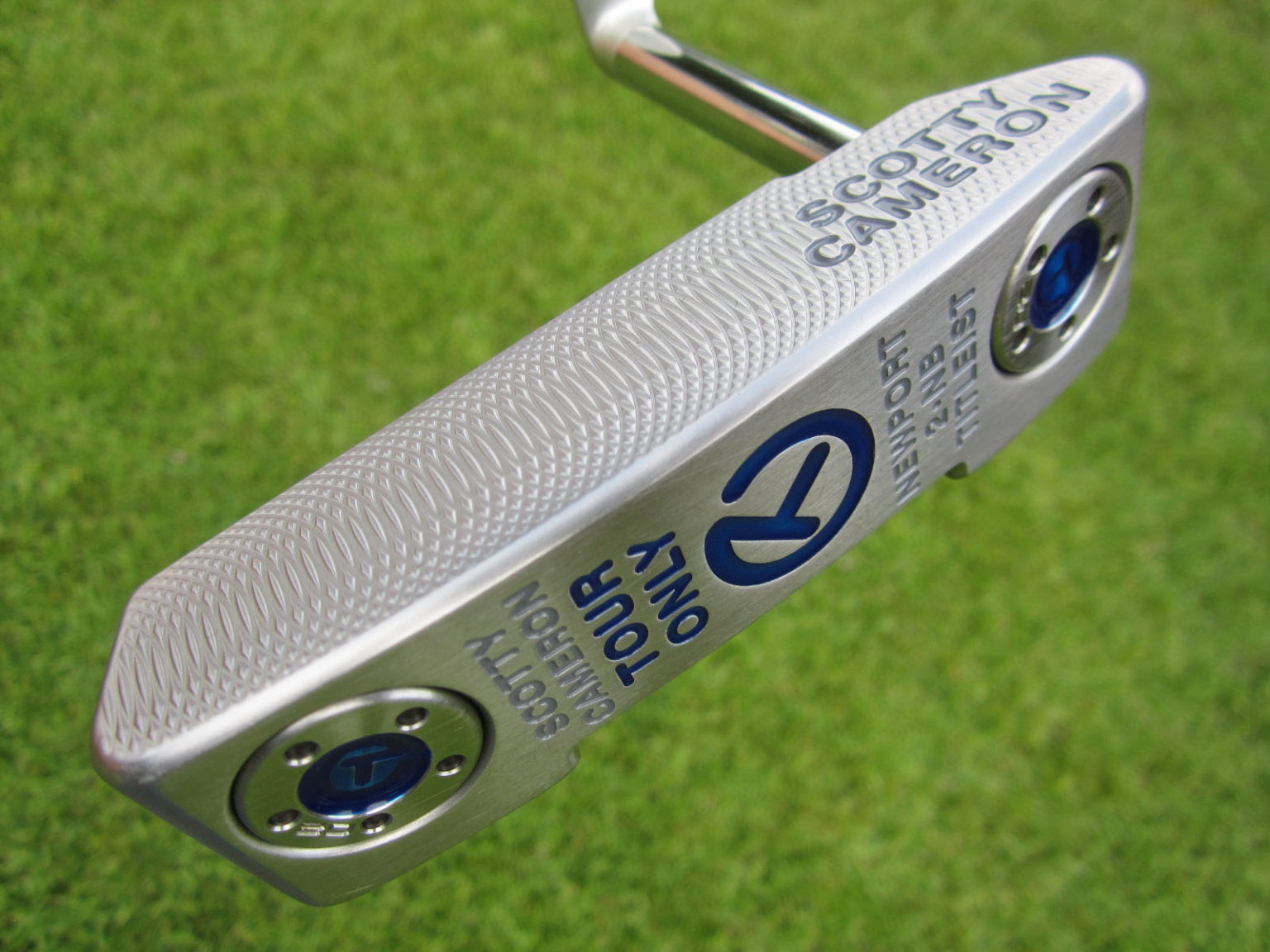 Putter Scotty Cameron Newport SSS Tour Circle T (acier, 35 Pouces, Droite, Certificat)