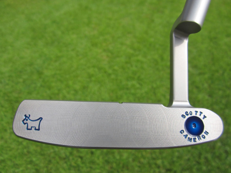 scotty cameron tour only sss 009 roll top circle t 350g putter golf club with scotty dog crown and cherry bombs
