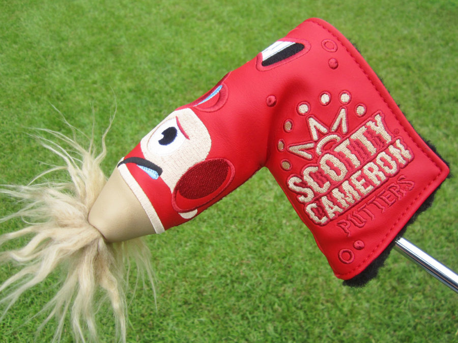 scotty cameron 2023 for tour use only boise open roasted potato circle t blade putter headcover