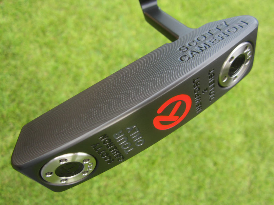 scotty cameron tour only black sss naked newport 2 select circle t putter golf club