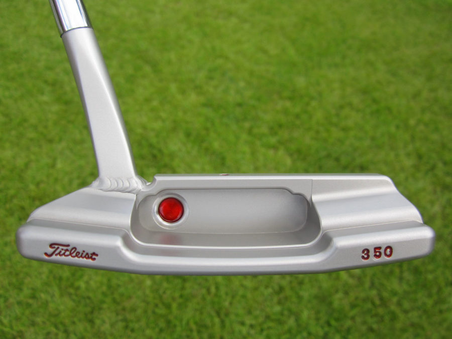 scotty cameron tour only gss timeless 2.5 tri sole circle t 350g putter with welded flare neck golf club