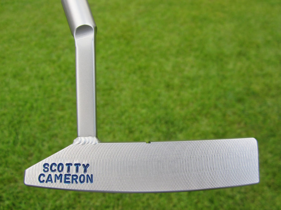 scotty cameron tour only lh left hand sss craftsman bullet bottom sole circle t 350g putter with welded sss mid slant neck and top line golf club
