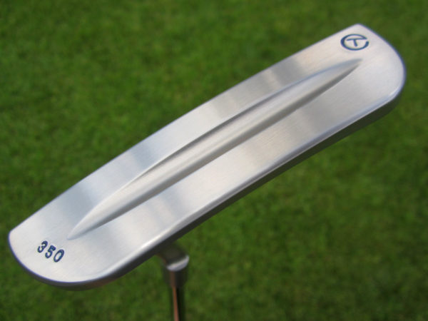 scotty cameron tour only lh left hand sss craftsman bullet bottom sole circle t 350g putter with welded sss mid slant neck and top line golf club