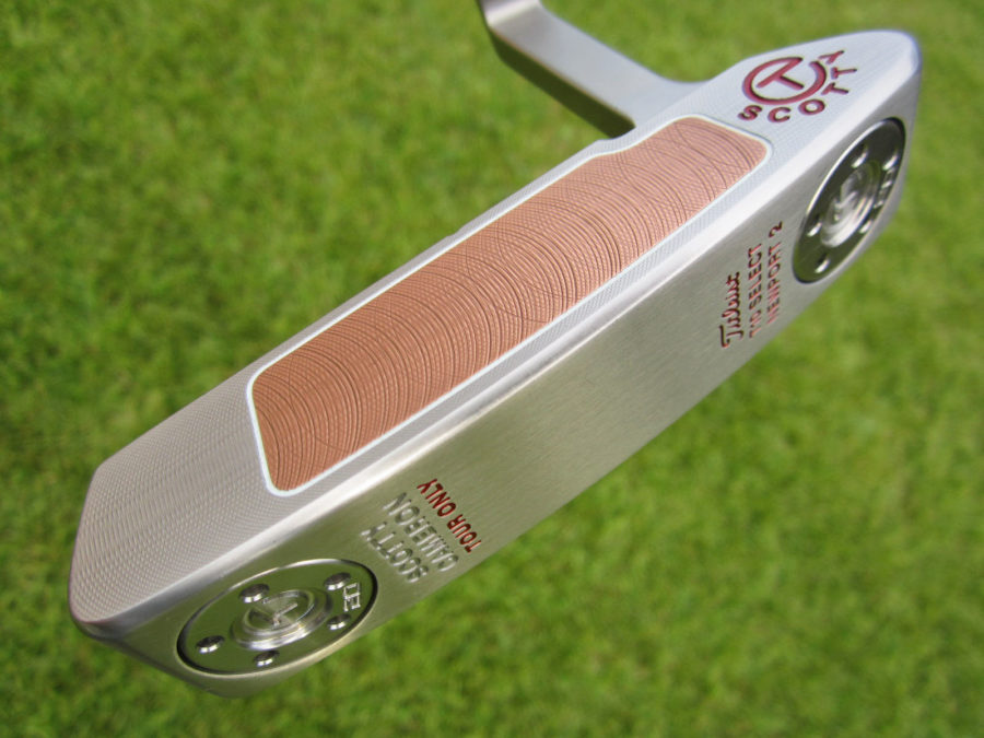 scotty cameron tour only sss newport 2 buttonback terylium circle t brooks koepka putter with top line golf club